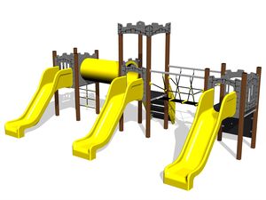 Game set castle UNH3017KW - brown