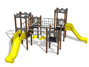 Game set castle UNH4010K - metal
