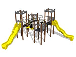 Game set castle UNH4010KW - brown