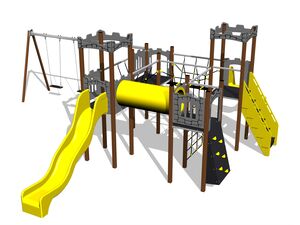 Game set castle UNH4012K - metal