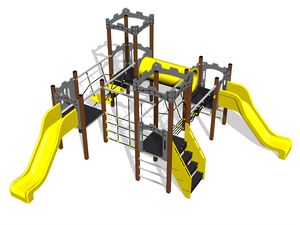 Game set castle UNH4018K - metal