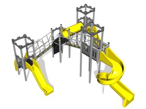 Game set castle UNH4021KS - silver