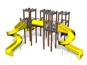 Game set castle UNH4022K - metal