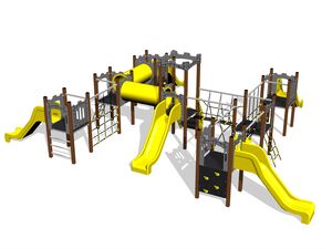 Game set castle UNH7011K - metal