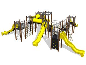 Game set castle UNH7011KW - brown
