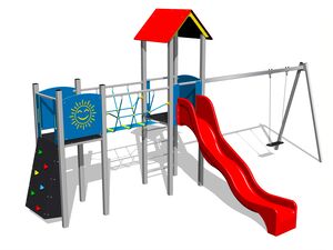 Game set classic UNK2032KS - silver