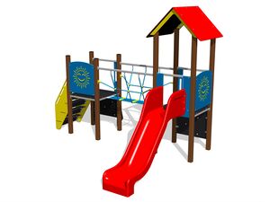 Game set classic UNK2038KW - brown