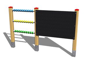 Drawing board with an abacus TK201D