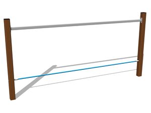 Monkey track Balancing rope - brown