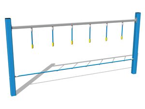 Monkey track Monkey ropes - blue