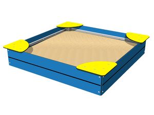 Sandpit with seats 1,5x1,5 m
