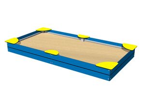 Sandpit with seats 3x1,5 m