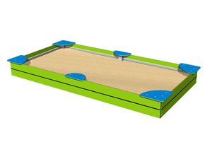 Sandpit with seats 3x1,5 m