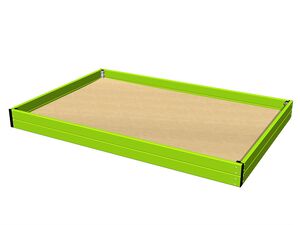 Sandpit 3x2m - metal