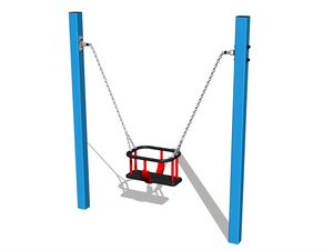 Chain swing - metal (f.h. 1,0 m)