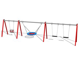 Quadralupe chain swing - metal (f.h. 1 m)