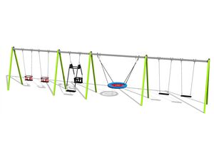 Chain group six swing - lime (f.h. 1,5 m)