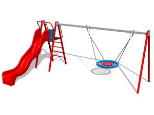 Chain Swing Nest with slide RH6180KR (1,5 m)