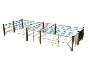 Climbing set - brown