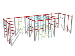 Climbing set - silver