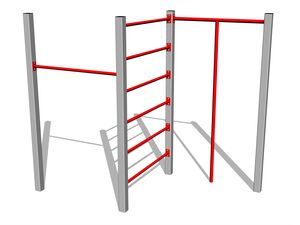 Climbing set - silver