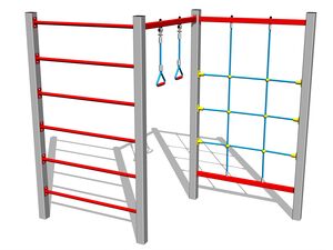 Climbing set - silver