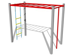 Climbing set - silver