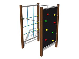 Climbing set - brown