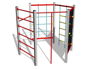 Climbing set - silver