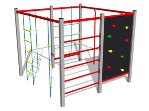 Climbing set - silver