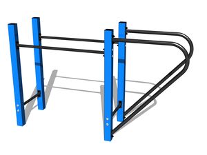 Street workout set WS8002BD - blue
