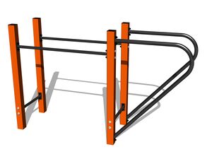 Street workout set - orange