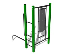 Street workout set - green