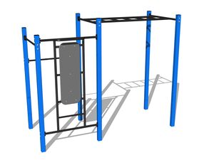 Street workout set - blue
