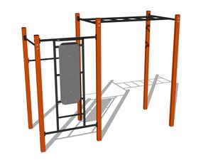 Street workout set - orange