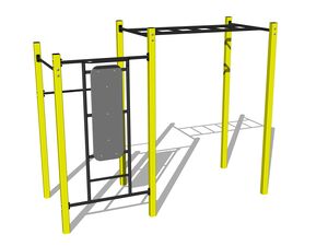 Street workout set - yellow