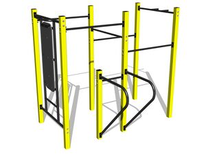 Street workout set - yellow