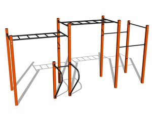 Street workout set - orange