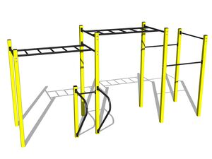Street workout set - yellow
