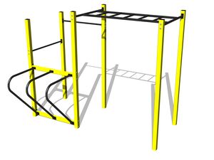 Street workout set WS8018YD - yellow