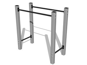 Street workout element - silver