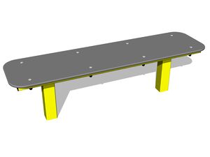 Street workout element wp8004YD - yellow