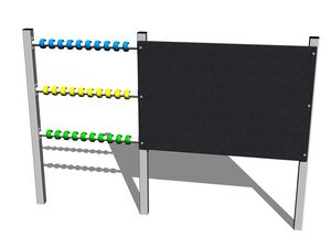 Drawing board with an abacus TK201K - metal