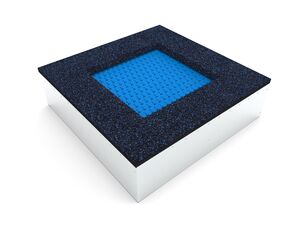 Trampoline TRA-C140-BZ - blue