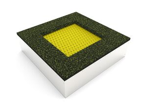 Trampoline TRA-C140-YZ - yellow