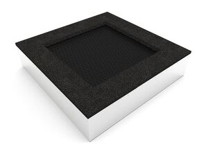 Trampoline TRA-C180-DZ - black