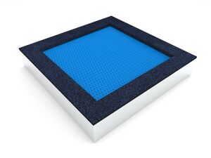 Trampoline TRA-C240-BZ - blue