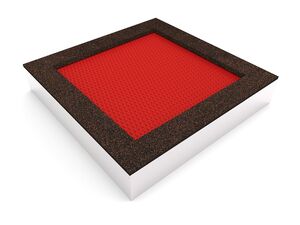Trampoline TRA-C240-RZ - red
