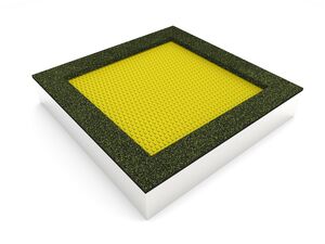 Trampoline TRA-C240-YZ - yellow