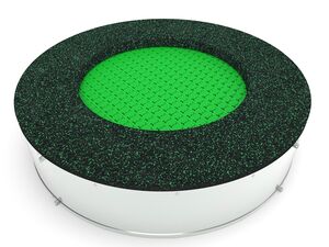 Trampoline TRA-K170-GZ - green